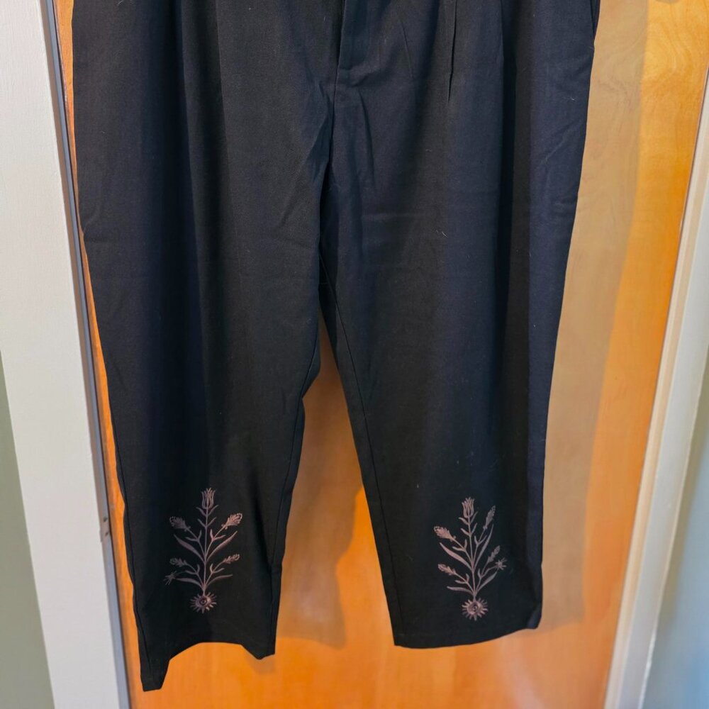 Cybele Embroidered Tapered Trousers